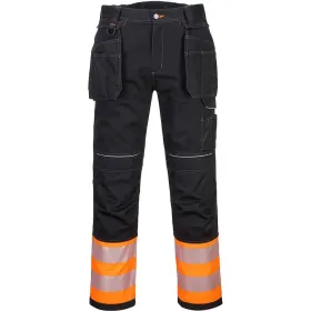 Warnschutz Handwerkerhose &quot;PW307&quot; PW3 Kl. 1 orange/schwarz, 34 (EU 50)