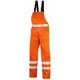Warnschutz-Latzhose 270g/m² &quot;4304&quot; orange 52