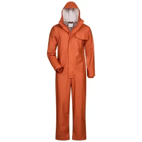 PU-Stretch-Regenoverall 190g/m²  L, Orange