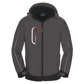 Workwear Softshell-Jacke &quot;Montana&quot; XL, grau/schwarz