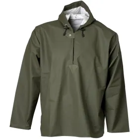 PU Stretch Regen Schlupfjacke &quot;077100E&quot; Pro L, olive