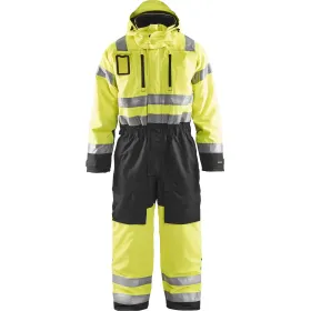 Warnschutz Winteroverall &quot;6763&quot; gelb/schwarz, C54