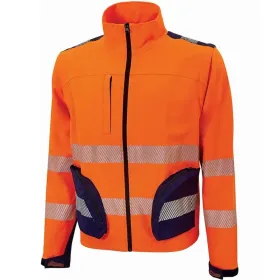 Warnschutz Stretch Bundjacke 2in1 &quot;BEA&quot; Orange, XS (DE size: XXS)