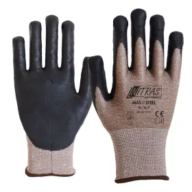 Stich- und Schnittschutzhandschuhe &quot;STEEL&quot; 9 (L)