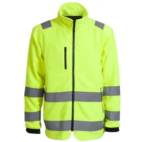 Warnschutz Zip-In Fleecejacke &quot;150014R&quot; Visible Xtreme Kl. 3 fluorgelb, S