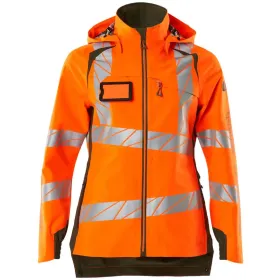Damen Warnschutz Regenjacke &quot;ACCELERATE SAFE&quot; M, orange/moosgrün