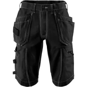 Stretch Handwerkershorts &quot;2607 FASG&quot; schwarz, C50