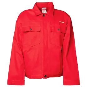 Bundjacke &quot;BW 290&quot; 100% Baumwolle mittelrot, 50