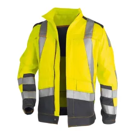 Multinorm Bundjacke &quot;PSA SAFETY X7&quot; 102, warngelb/anthrazit