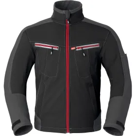 Softshelljacke &quot;40145&quot; Attitude schwarz/dunkelgrau, S