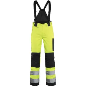 Damen Warnschutz-Winterhose &quot;7885&quot; gelb/schwarz, C36