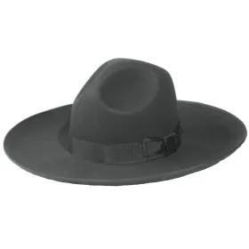 Zimmermannshut &quot;LUDWIG&quot; breite Krempe schwarz 57