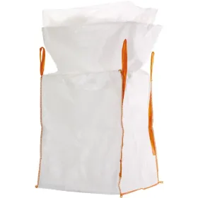 Big-Bags PP-Gewebe 90x90x110cm &quot;BASIC&quot; m. Schürze+PE-Inliner 1000kg 