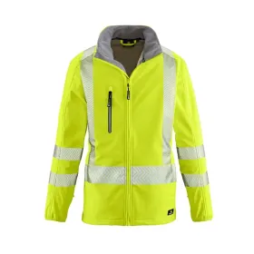 Warnschutz Softshelljacke &quot;TYLER&quot; XL, gelb