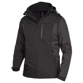 Softshelljacke &quot;JANNIK&quot; L, anthrazit/schwarz