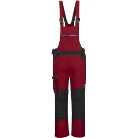 Latzhose &quot;T704&quot; WX3 S, tiefrot