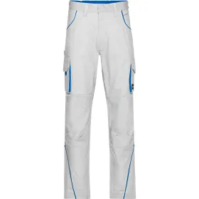 Funktionshose &quot;JN847&quot; white/royal, 46