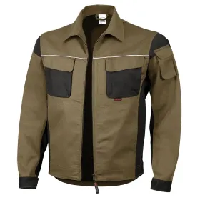 Bundjacke „pro mg 245“ khaki/Schwarz, 68
