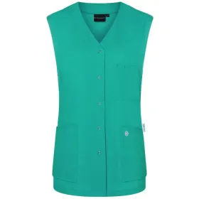 Ärmelloser Damen Kasack &quot;KS 67&quot; emerald, 50