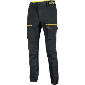 Stretch Servicehose &quot;HORIZON&quot; U-Supremacy black carbon, XL (DE size: L)