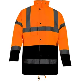 Warnschutz Regenparka ALBERTO 0980 Essential orange/marine, L