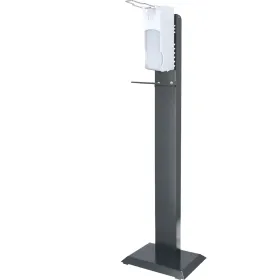 Metall Desinfektions-Ständer inkl. Kunststoff Armhebel-Spender 