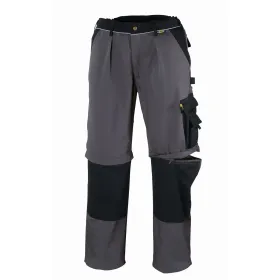 Bundhose 2in1 320g/m² &quot;CANVAS&quot; Cordura 52, grau
