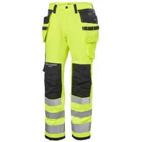 Damen Warnschutz Handwerkerhose &quot;LUNA&quot; C38, gelb