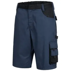 Arbeitsshorts &quot;MOTION TEX PLUS&quot; 48, marine/schwarz