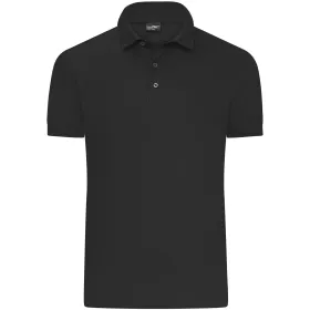 Polo-Shirt &quot;JN1300&quot; Mercersised 3XL, black