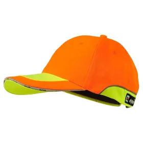 Warnschutz-Basecap &quot;ANDREAS&quot;orange/gelb 