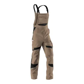 Latzhose &quot;ACTIVIQ&quot; khaki/Schwarz, 66