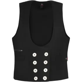 Damen Zunftweste Canvas &quot;HERDIS&quot; schwarz 44