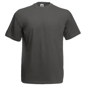 T-Shirt &quot;F140&quot; 100% Baumwolle Valueweight light graphite, XXL