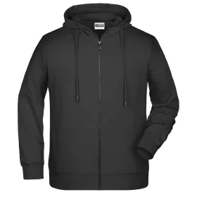 Zip Hoody mit Kapuze &quot;8026&quot; M, black
