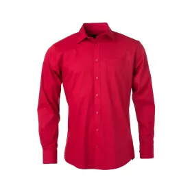 Langarm Hemd &quot;JN678&quot; red, XL