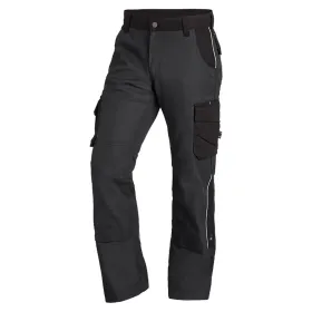 Premium Bundhose BRUNO &quot;Twill 300&quot; 52, anthrazit/schwarz