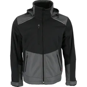 Winter Softshelljacke &quot;4060 CFJ&quot; Fusion Skarup L, schwarz/grau
