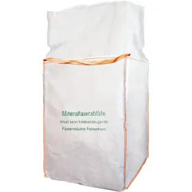 Big-Bags PP-Gewebe mit 2 Hebeschlaufen 90x90x120cm &quot;MINERALWOLLE&quot; 
