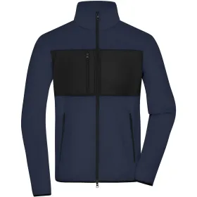 Fleecejacke &quot;JN1312&quot; 3XL, navy/black