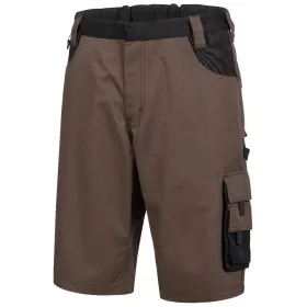 Arbeitsshorts &quot;MOTION TEX PLUS&quot; 48, braun/schwarz