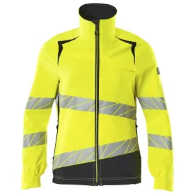 Damen Warnschutz Stretch Bundjacke &quot;ACCELERATE SAFE&quot; gelb/schwarzblau, XL