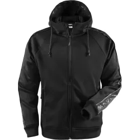 Kapuzen-Sweatjacke &quot;7464 SSL&quot; schwarz 3XL