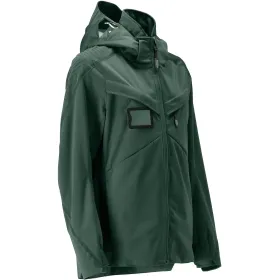 Damen Hardshell-Regenjacke &quot;22011-657&quot; Customized waldgrün, XS