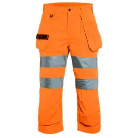 Damen Warnschutz Piratenhose &quot;7139&quot; Orange, C38