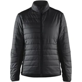 Damen Steppjacke &quot;4715&quot; 3XL, schwarz/dunkelgrau