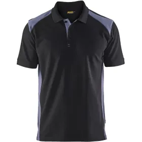 Polo-Shirt &quot;3324&quot; schwarz/grau, XL