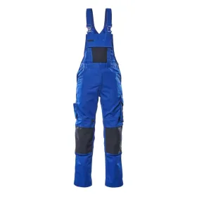 Latzhose &quot;AUGSBURG&quot; Unique kornblau/schwarzblau, 82C52 (EU 52)