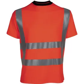 Warnschutz T-Shirt &quot;77510&quot; High Visibility orange 3XL