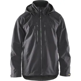 Funktions Winterjacke &quot;4890&quot; L, mittelgrau/schwarz